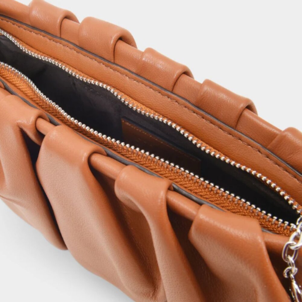 NWOT Staud Bean Bag in Brown/Chocolate - Picture 3 of 7